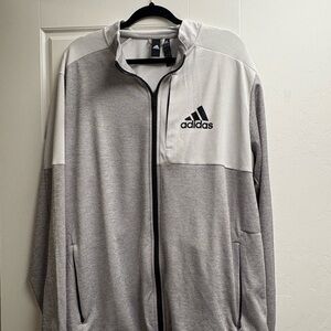 Adidas Heather Gray Jacket